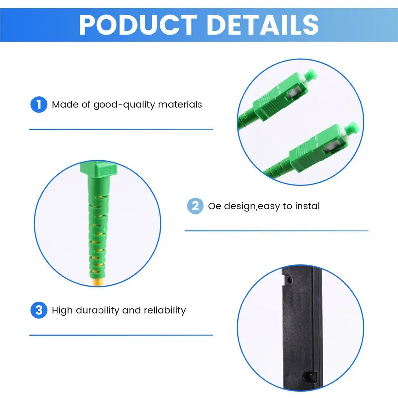 AFOURT-Single-Mode Fiber Optic Splitter FBT Fiber Optic Splitter Fiber Optic Pigtail Splitter Cone Box Splitter