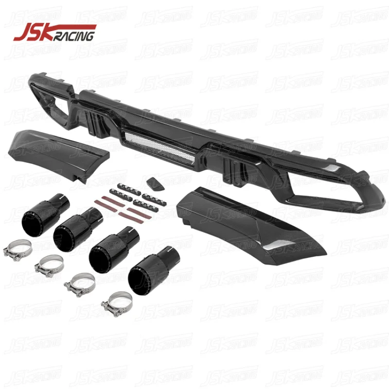 

Carbon Fiber Rear For 2019-2023 BMW F96 X6M Car Bumper Diffuser Modified Upgraded LD Style