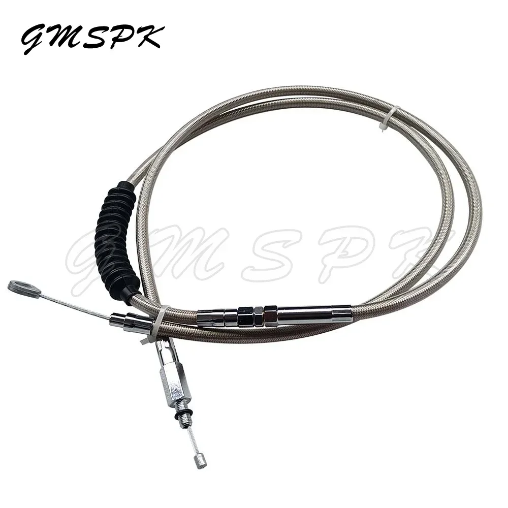 

Motorcycle 140/160/180cm Braided Stainless Steel Clutch Cable Fit for Harley Sportster 1200 Iron 883 Super Low XL 883 XL1200