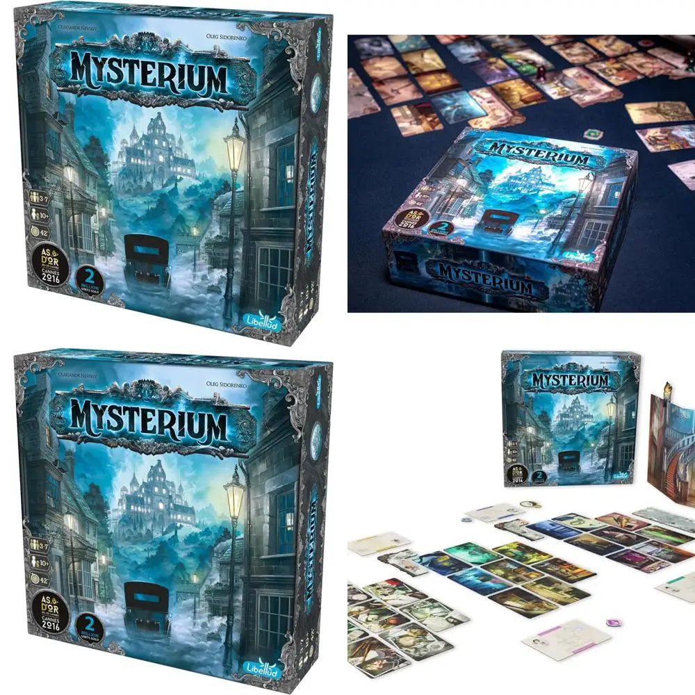 

Mysterium 2025 Edition: Enhanced Psychic Detective Game for Families, Ages 10+, 3-7 Players, 45 Min Play