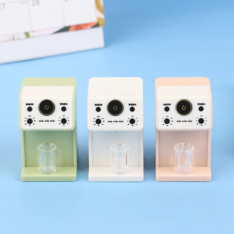 1PC Doll House Home Decoration Simulation Water Dispenser Model Can Receive Water