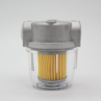 YORK Oil filter for oil burner Transparent P.C. Cup 1/4\
