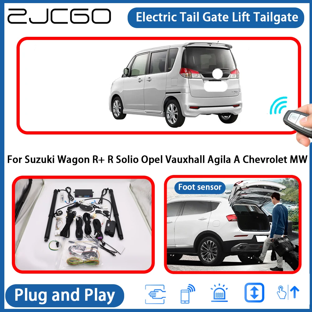 for Suzuki Wagon R+ R Solio Opel Vauxhall Agila A Chevrolet MW Powered Tailgate Power Liftgate Electric Tail Gate Lift