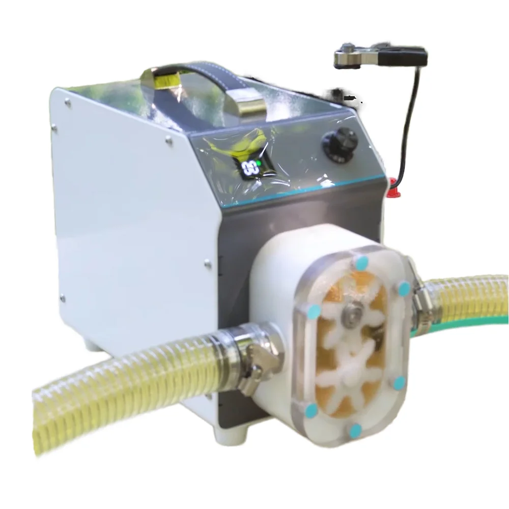 

Honey Filter Delivery Pump Inverted Barrel Impurity Filter Machine Fine Filter AC/DC Cross-border Supply Semi-Automatic 500L/H