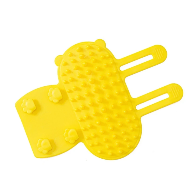 Thú Cưng Góc Tự Groomer Góc Tường Bàn Chân Scratcher Chải Lông Bàn Chải Mèo Xước Dụng Cụ Massage Làm Trầy Xước Nhẹ Nhàng Trang