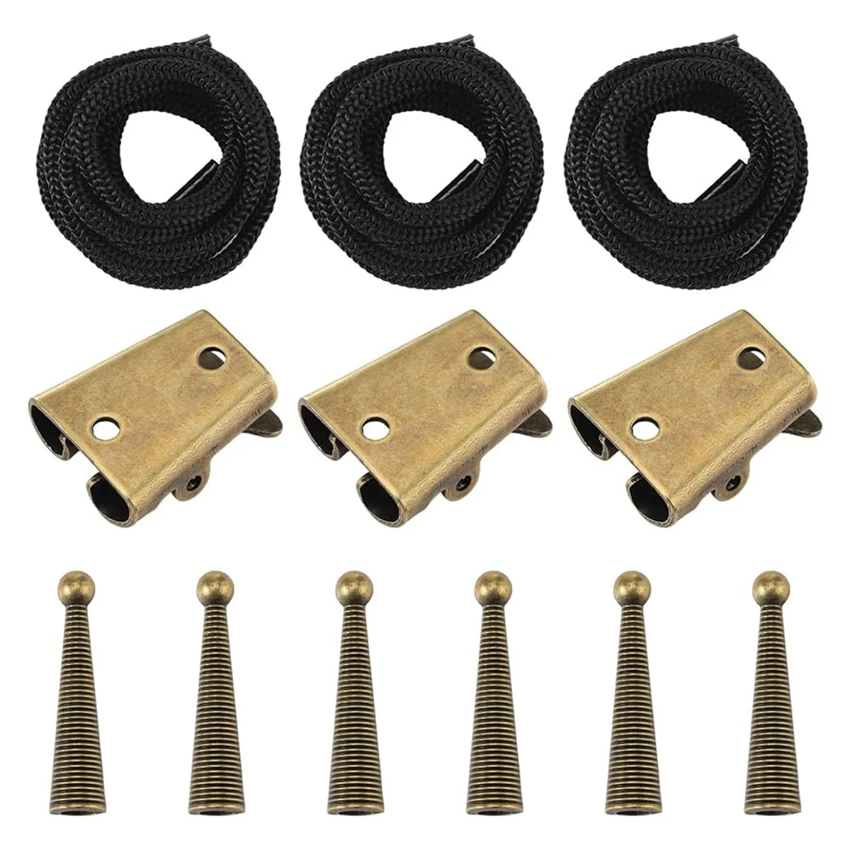 

Розничная торговля! Комплект аксессуаров для галстука-боло, круглый скользящий текстурированный наконечник, черный наконечник, сменная торцевая крышка из сплава, провод для изготовления галстуков-боло C