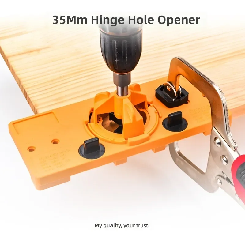 35mm Hinge Opener 26mm Woodworking Positioner Wooden Door Panel Locator Board Furniture Driller Tool