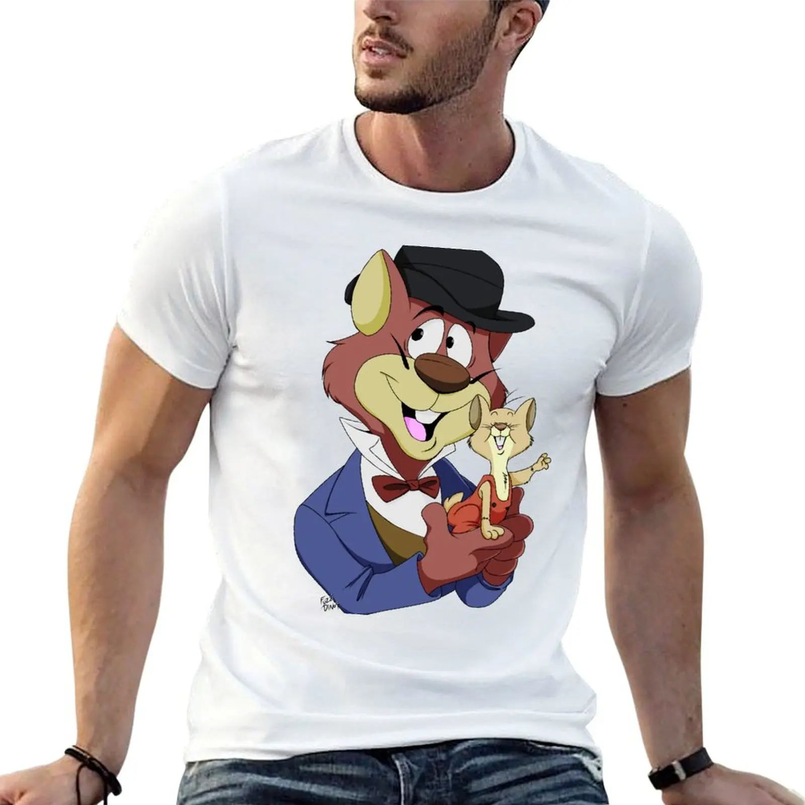 Camiseta Rigodon y Tico, camiseta de algodón 100% para hombre, camiseta de algodón pesado para hombre, camiseta de marca de lujo 100% algodón