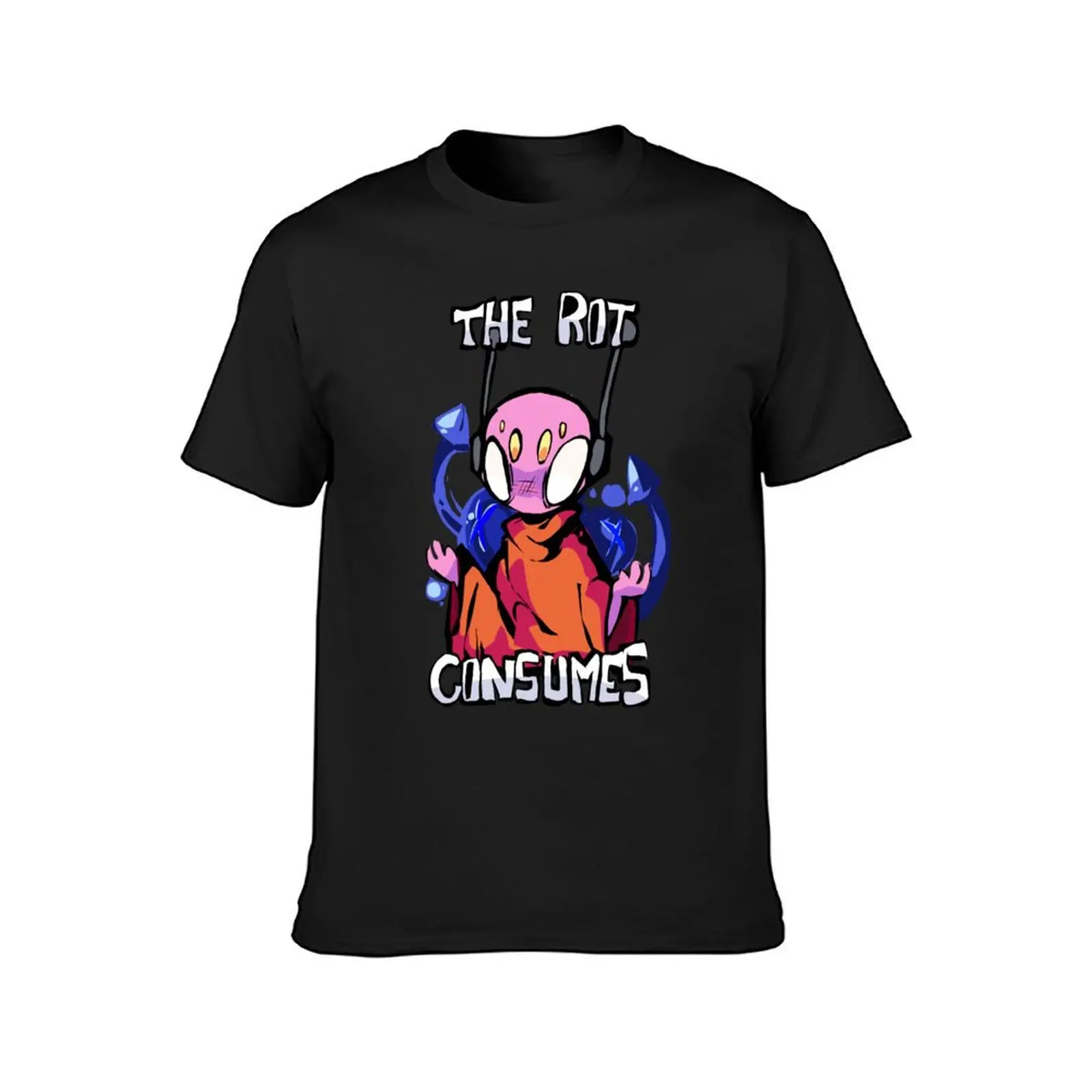 The rot consumes Five pebbles T-Shirt shirts graphic tees oversized Blouse cute clothes black t-shirts for men