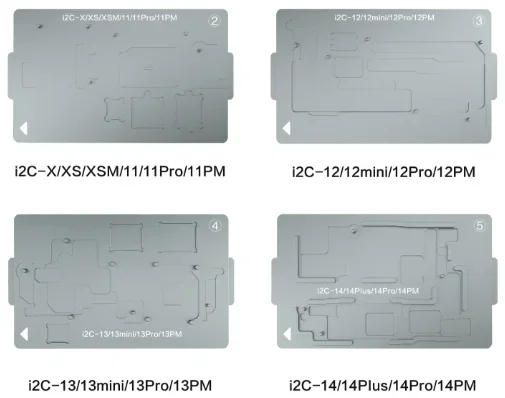 I2C Heating Desoldering Board Support T20AI Smart Desoldering Station For IPX-15Pro Max And Android Motherboard Repair Tool