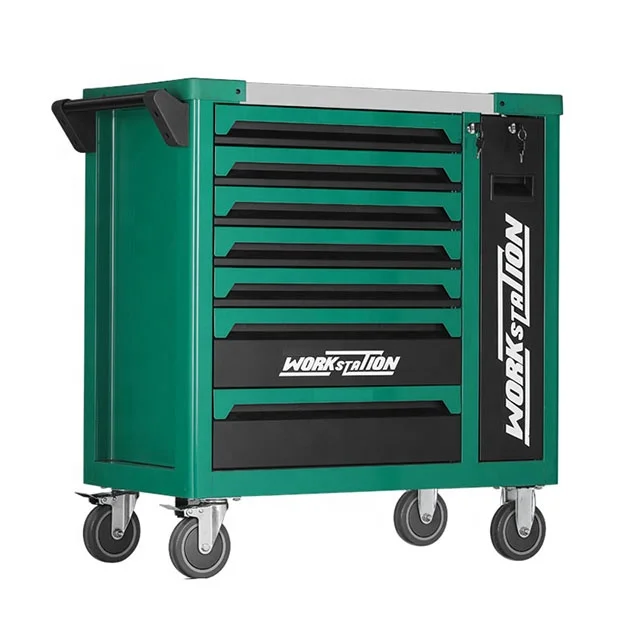 Tool Cabinet Iron Cabinet Workshop Multifunctional Drawer Storage Cabinet Thickened Toolbox Tool Cart Cart