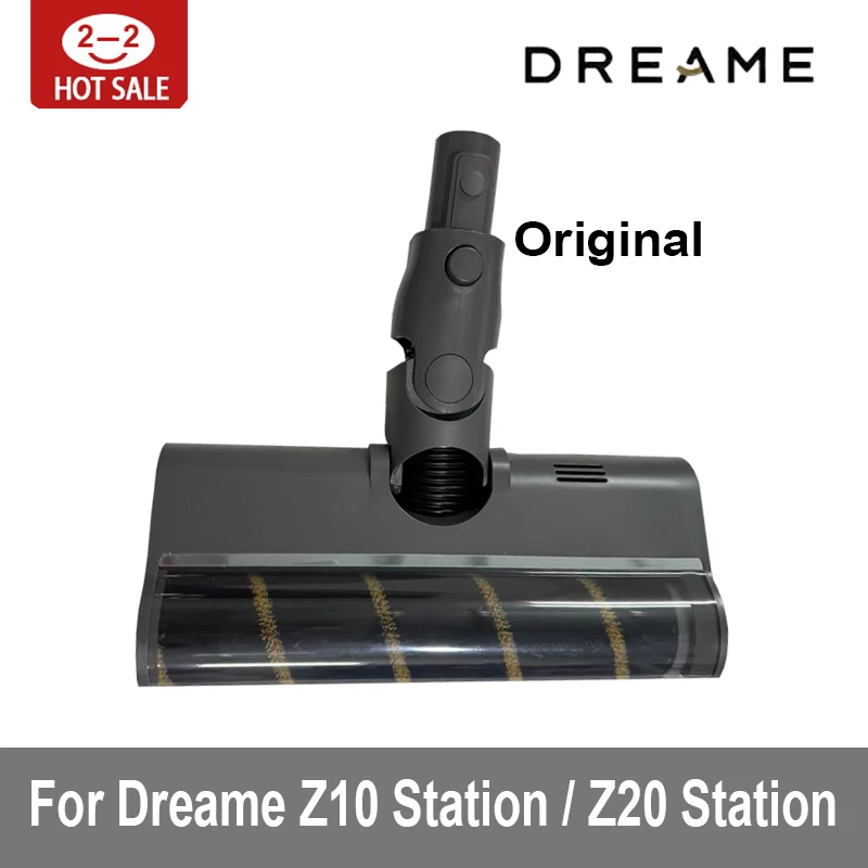 Original Dreame Z10 Z20 Station Hartbodenbürste LED-Licht Weiche Samtbodenbürste Staubsauger
