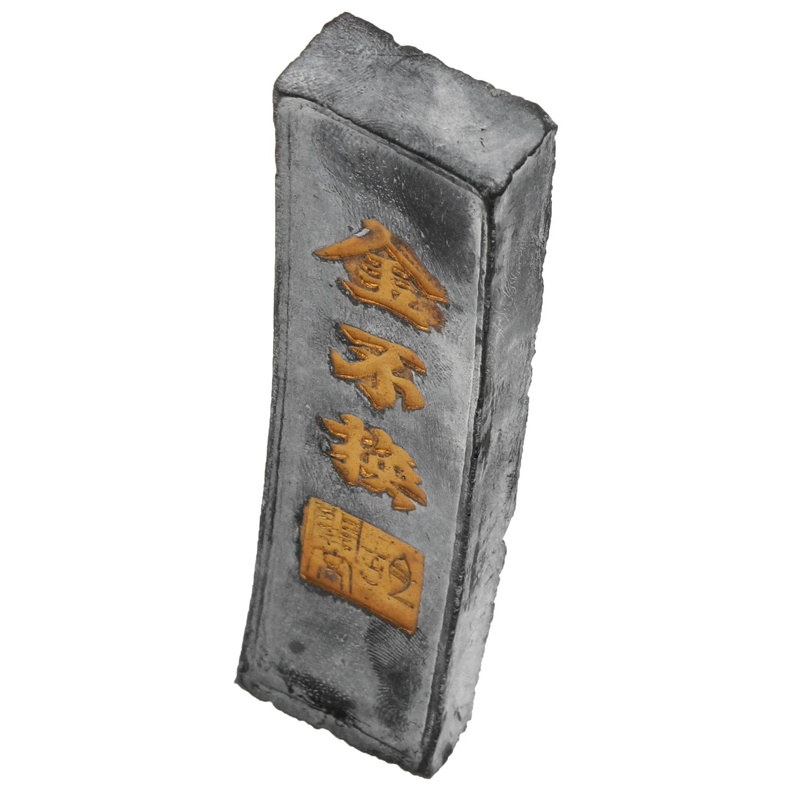 Chinese Ink Stick Strip Black Inkstone Painting Handmade Block Calligraphy Office