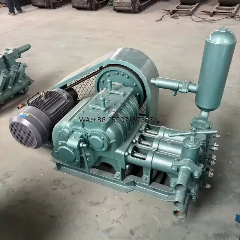 Wmwmnu for Guantuo Hebei Mining Water Well Drilling Rig Hydraulic BW250 PLC Mud Pump 500kg 1 Year Warranty