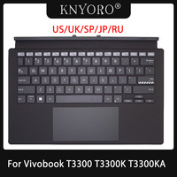 New Tablet US UK RU JP SP Keyboard For ASUS Vivobook T3300 T3300K T3300KA 0KNB1-4091 Palmrest Upper Cover Keyboard Base Case
