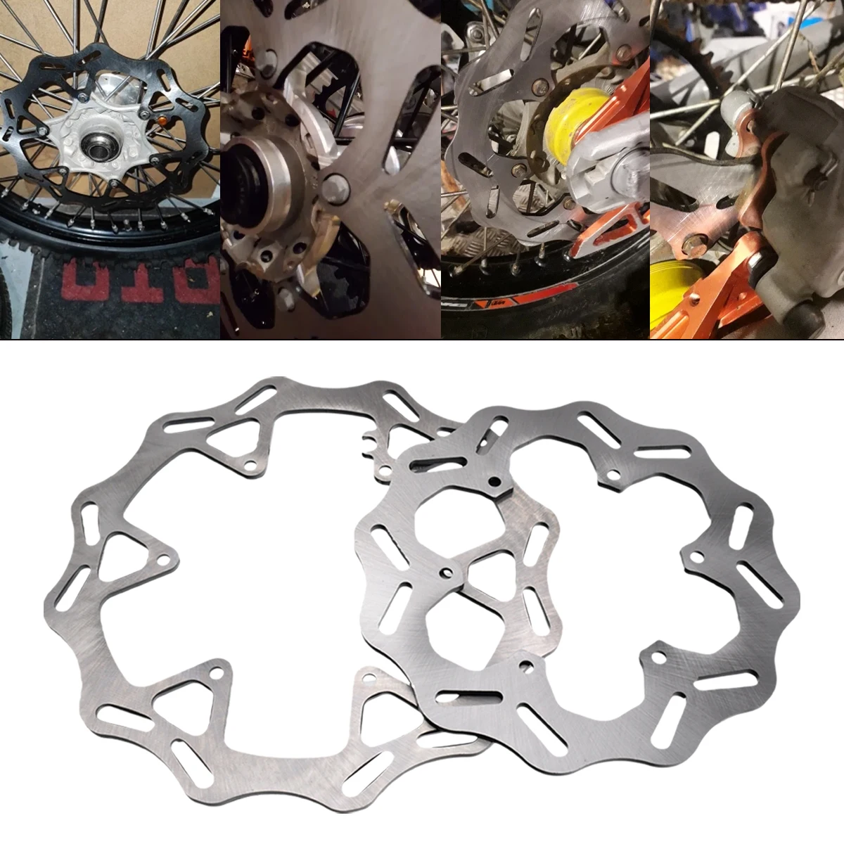 

260/220mm Front Rear Brake Disc Brake Rotor Disk For KTM EXC EXCF SX SXF XC XCF XCW For Husqvarna FE FC FX TE TC TX 1994-2023