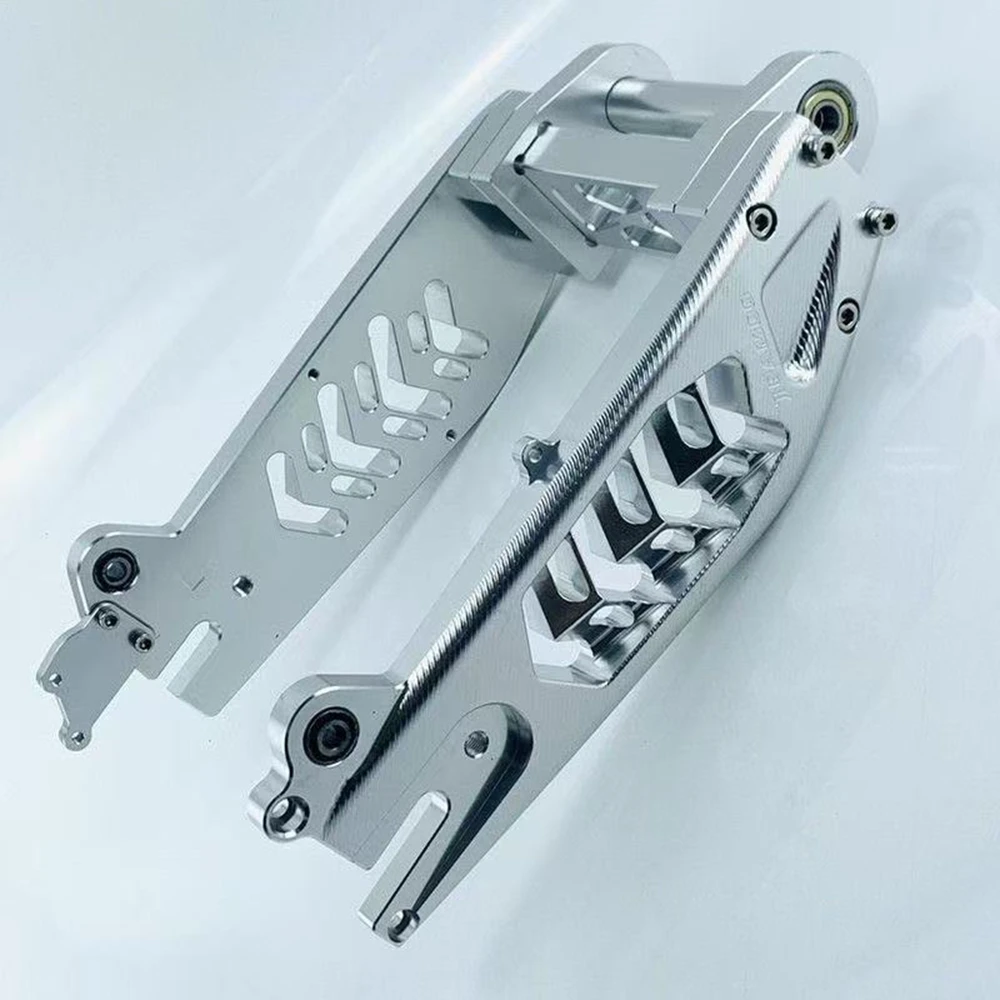 Niu Electric Scooter Modify Swing Arm 3D CNC Aluminum Alloy Hollow Out Fishbone Flat Fork Fit For Niu N1 N1S NGT NQI