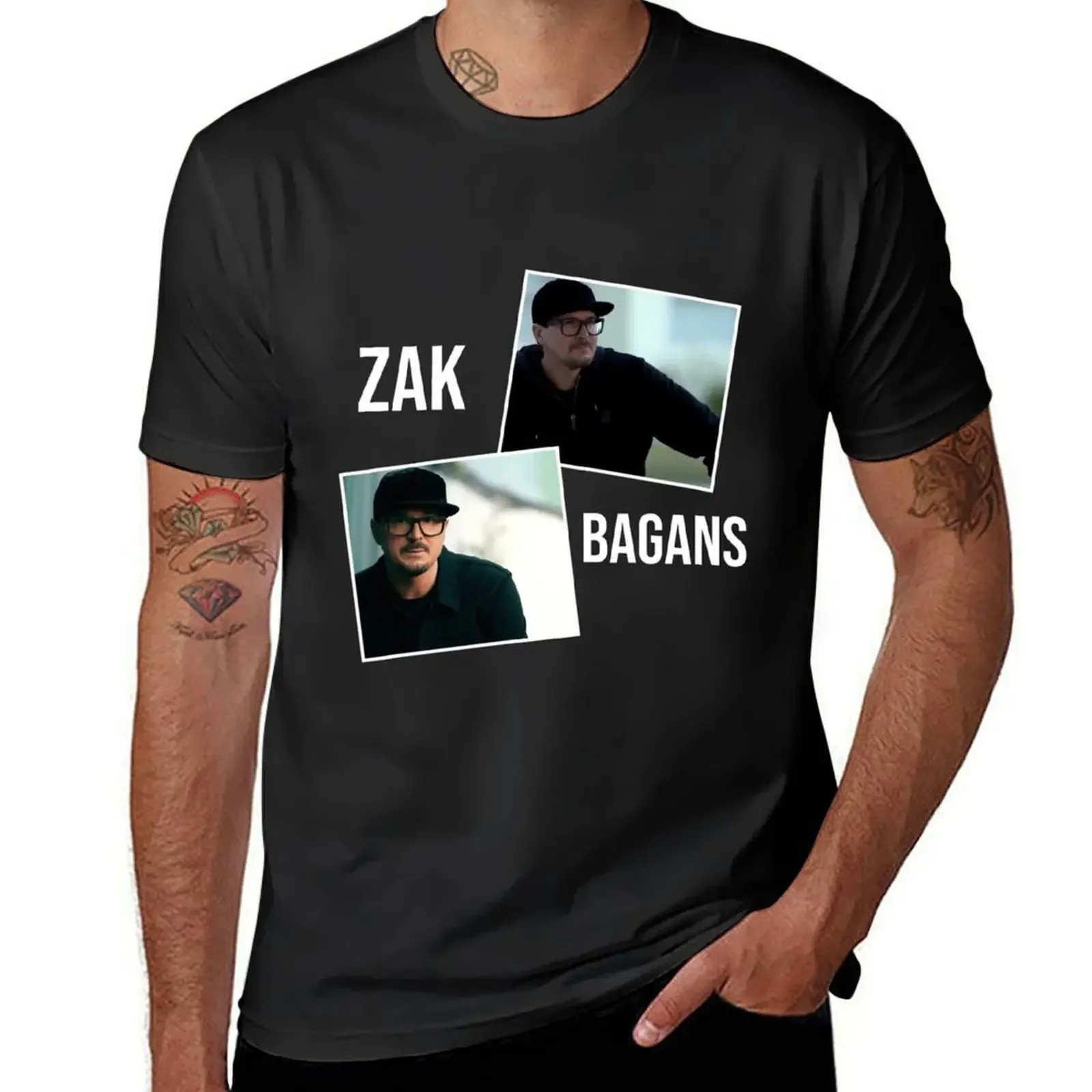 Zak Bagans T-Shirt quick-drying custom t shirt vintage graphic tee shirts graphic mens t shirts casual stylish