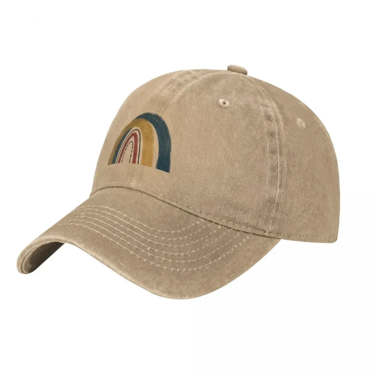 Boho Rainbow Baseball Cap Rugby custom Hat Sun Hat For Children summer hat Ladies Men's