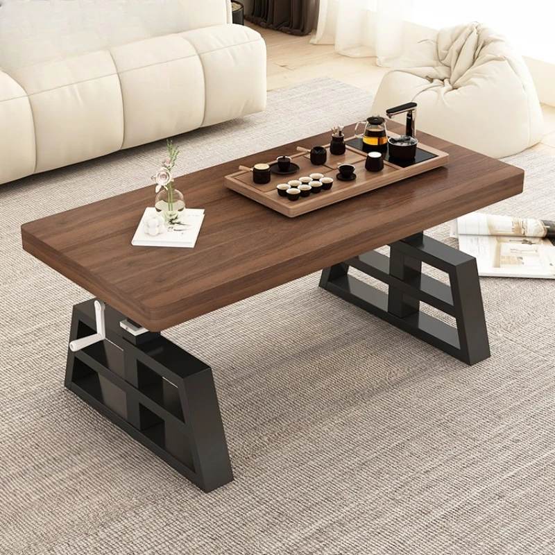 

living room coffee tables hand-cranked lifting simple household coffee table lifting multifunctional stolik kawowy furniture