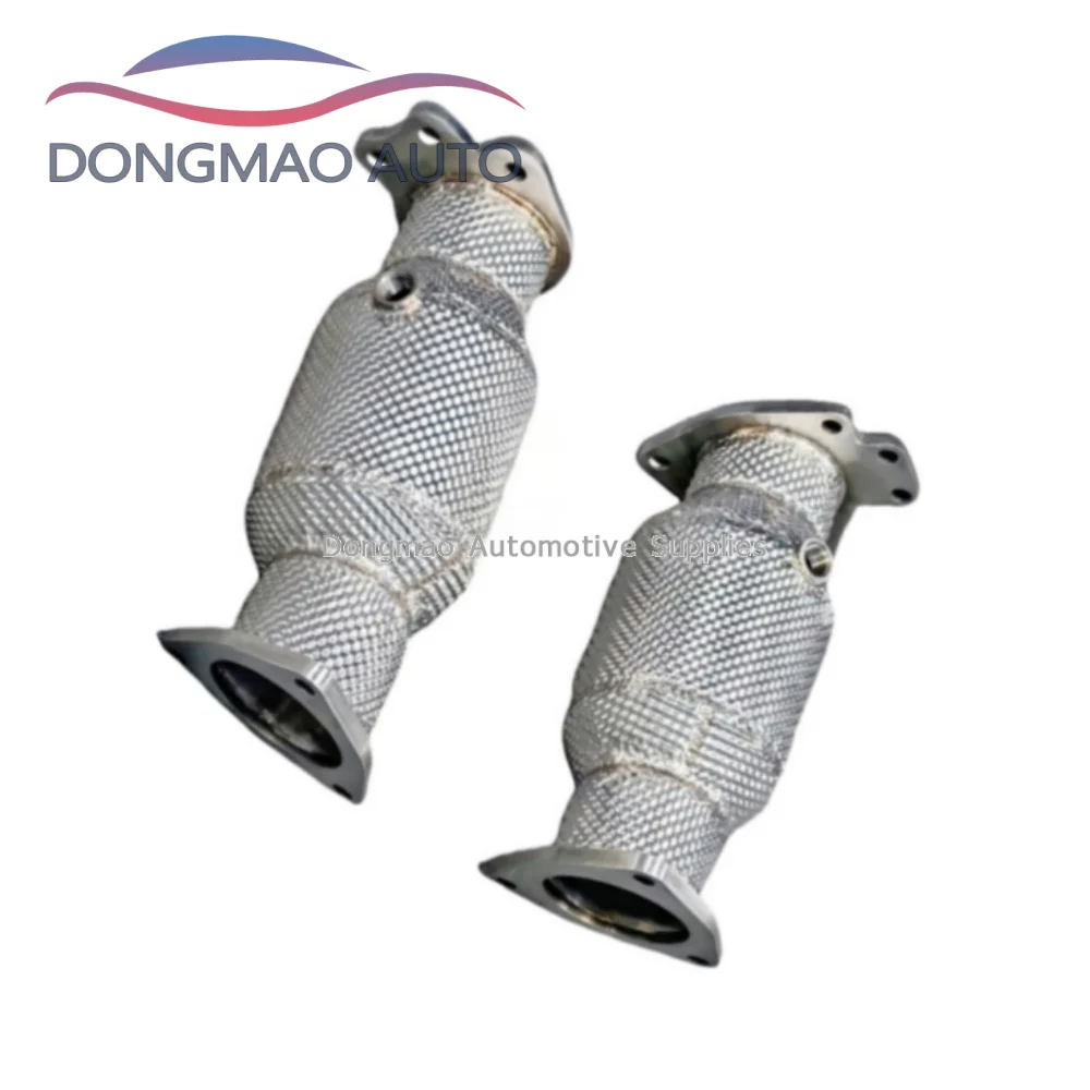 FOR Corvette C8 6.2 2020-2025 Ss304 exhaust pipe with insulated downpipe and catalytic high-performance exhaust system