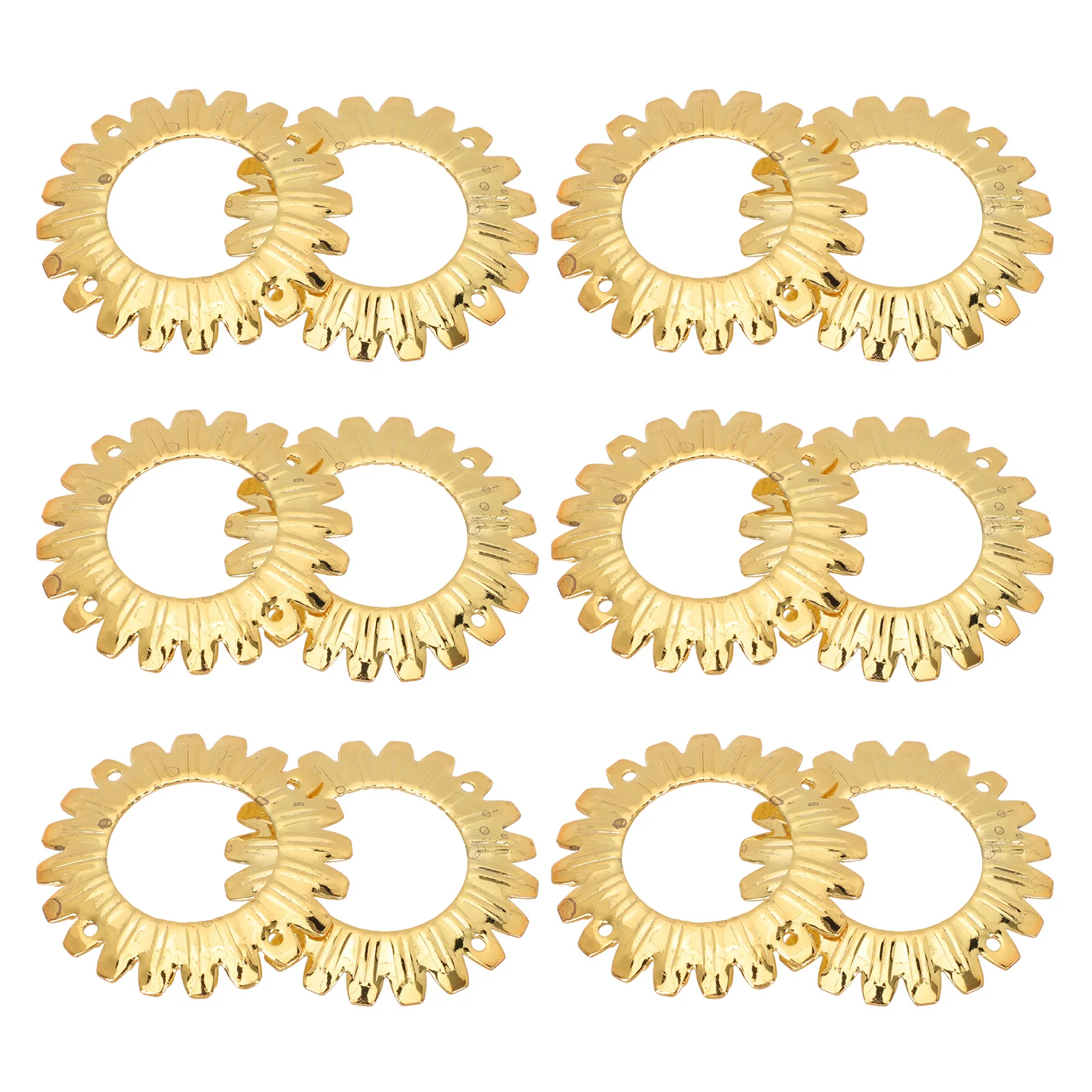 

12Pcs Chandelier Accessories Premium Iron Material Exquisite Workmanship Creative Shape Modern Elegant Home Decor