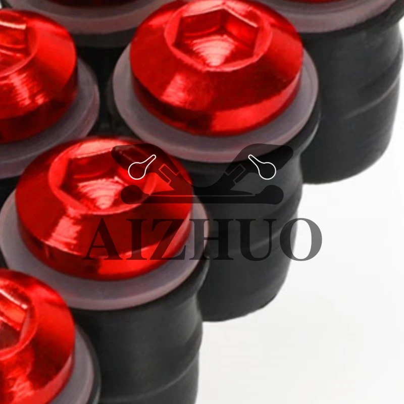 

10 шт. 5 мм для KYMCO K-Pipe 50/125 Pulsar/CK 125 Pulsar Luxe 125 S 125 обтекатель ветрового стекла, винты для обтекателя лобового стекла, комплект болтов, гайки