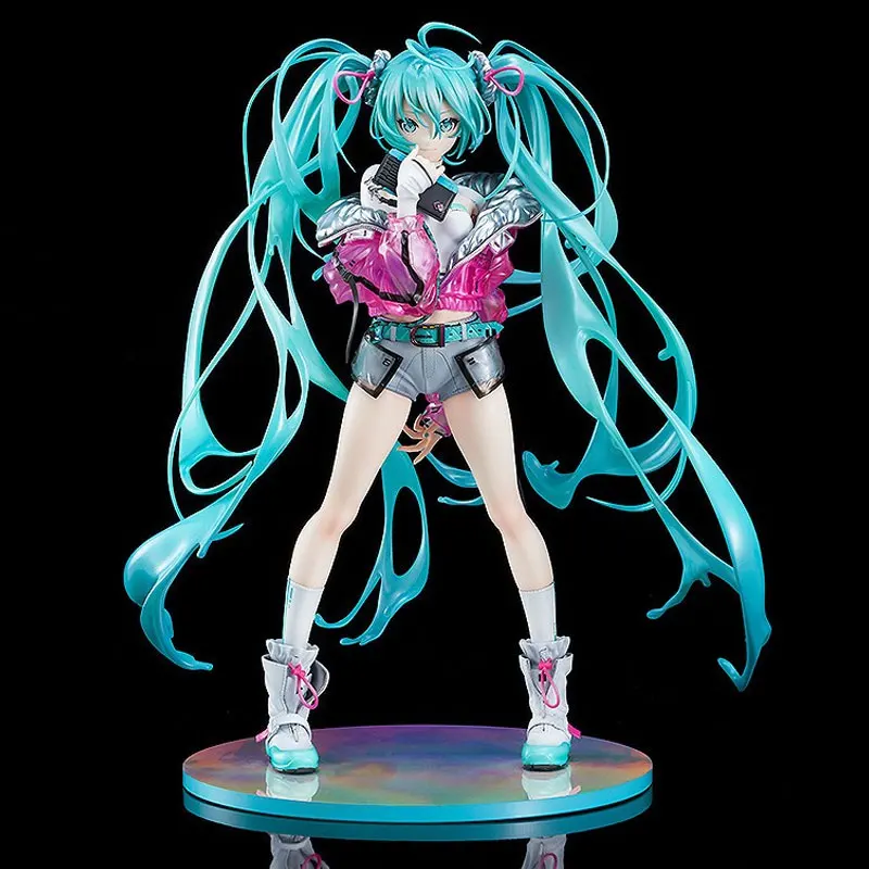 

Bandai New Banpresto HATSUNE MIKU Mishan Dance Ручная работа 1/7 Модель MIKU с SOLW Аниме Фигурка Настольные украшения Детские подарки