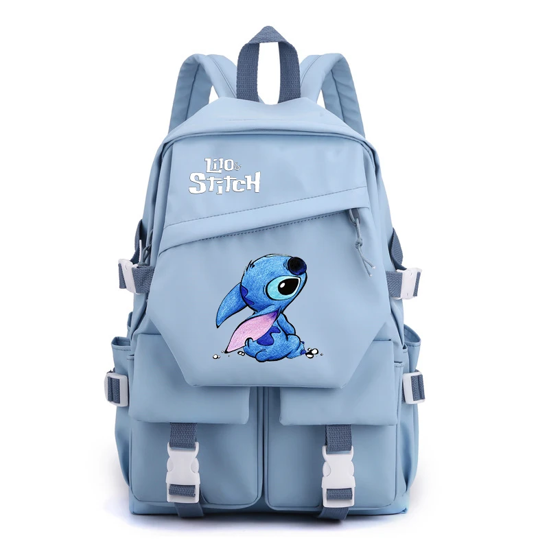 

Disney Lilo Stitch Boys Girls Kids School Book Bags Women Bagpack Teenagers Student Travel Backpack Mochila Escolar