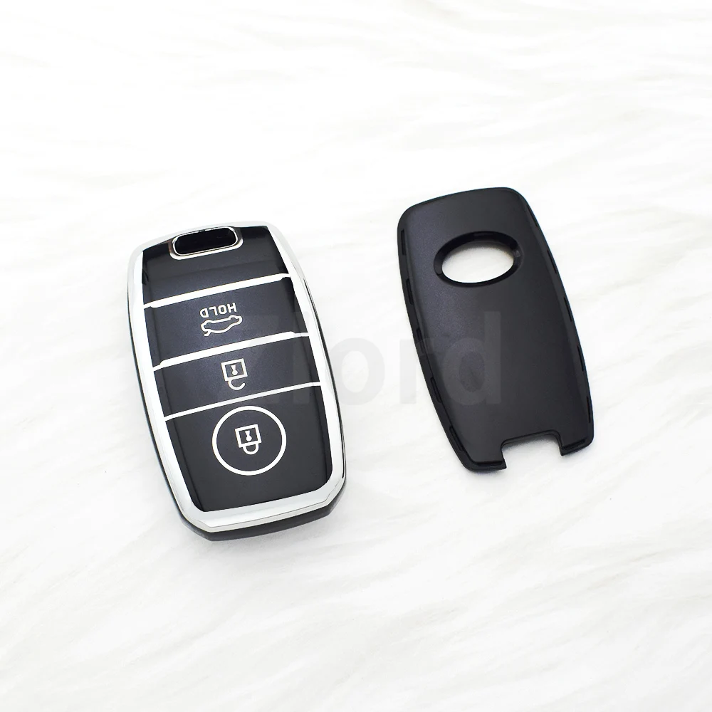 3 أزرار بولي TPU قذيفة فوب لكيا سبورتاج سيراتو أوبتيما K2 K3 K4 K5 ريو بيكانتو سول سورينتو سيدونا غطاء مفتاح السيارة عن بعد
