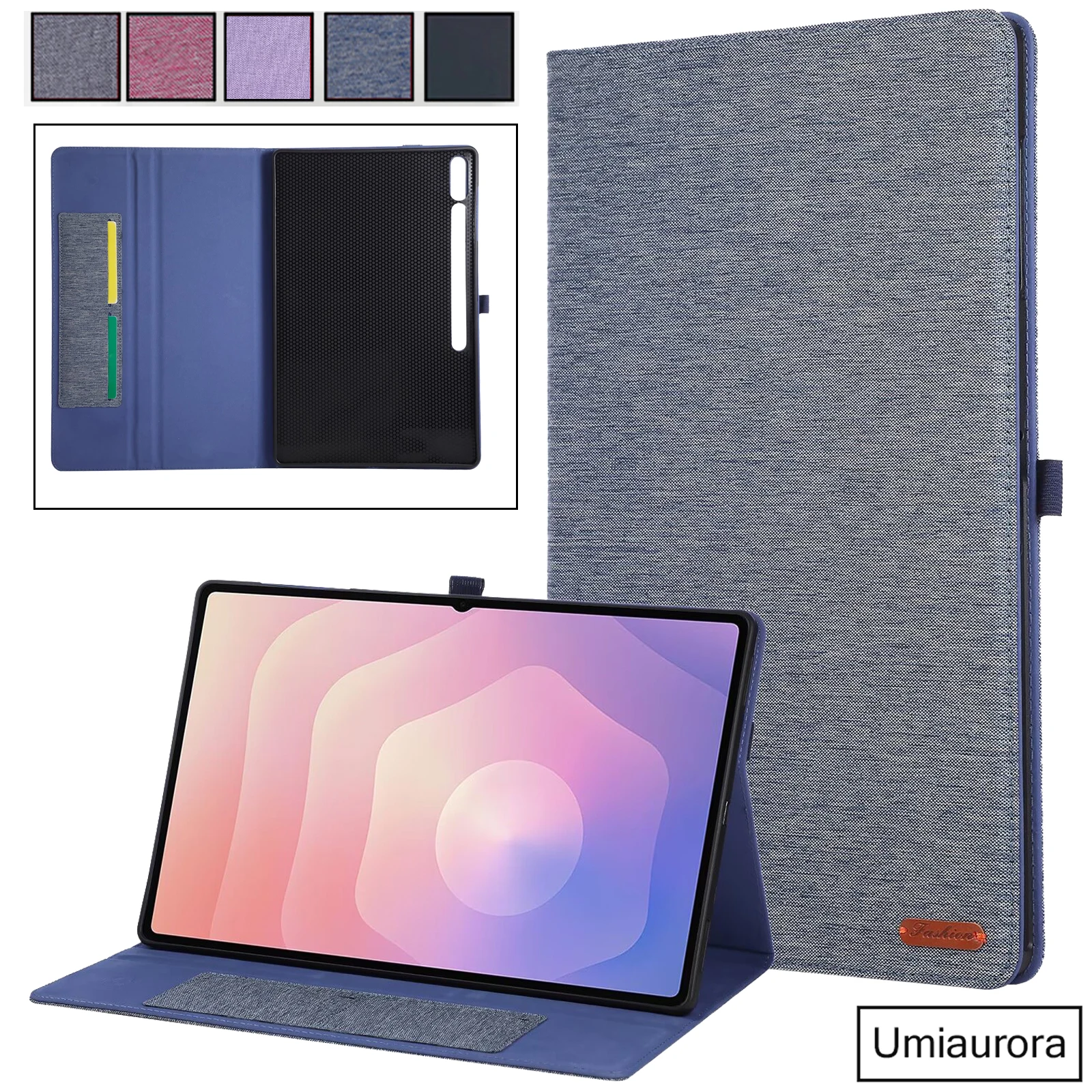 

For Samsung Tab S11 11" SM-X730 X736 S11 Ultra 14.6 inch SM-X930 SM-X936B Folio PU Leather Stand Tablet Case Wallet Cover Funda