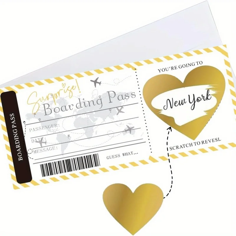 20pcs Heart Shaped Scraping Music Gift Scratch Card Diy Game Scratch Fun Label Sticker Student Stationery Stickers