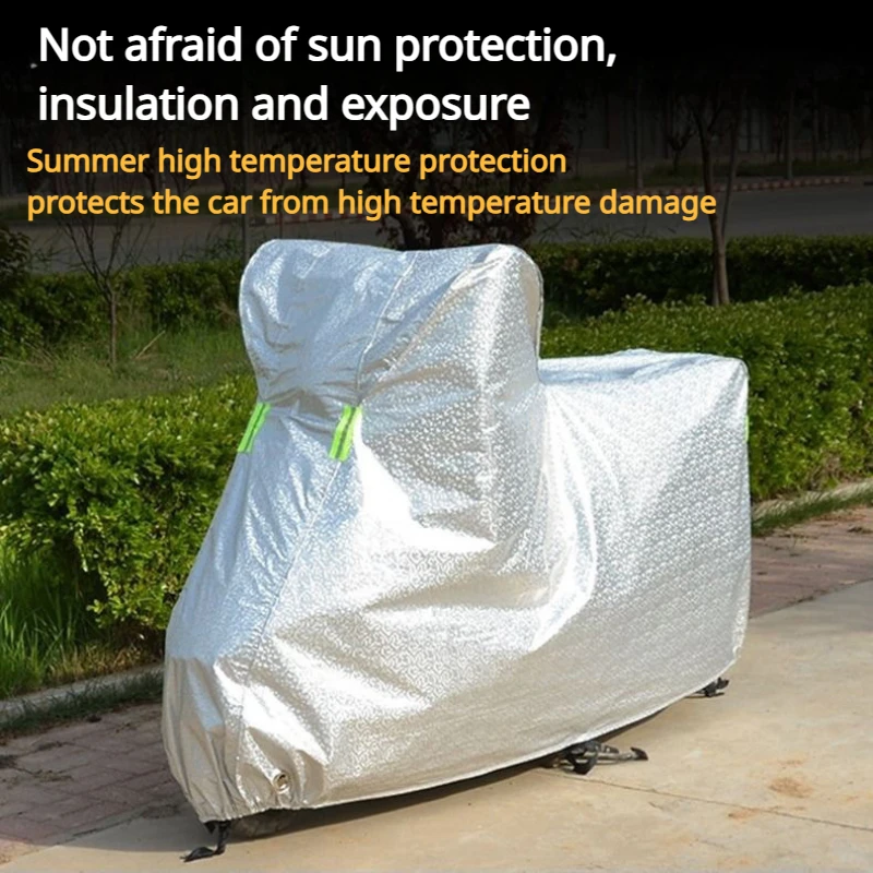 

Всесезонный чехол для мотоцикла, защита от дождя, защита от УФ-лучей, пыли, дождя и снега