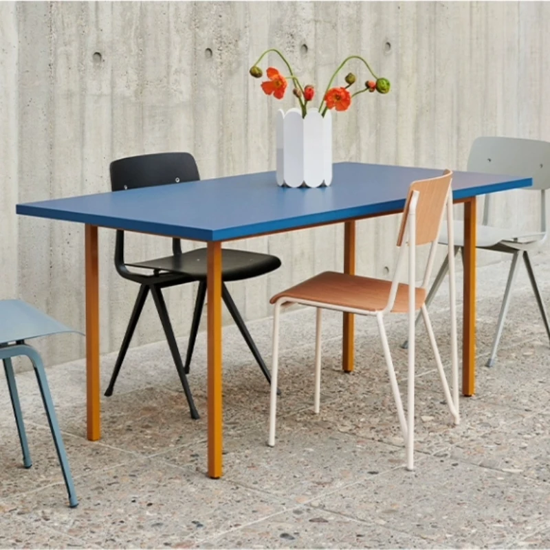 

Nordic Minimalist Office Desks Colorful Office Desks Small-sized Apartment Office Furniture Escritorios De Oficina ZY40BGZ