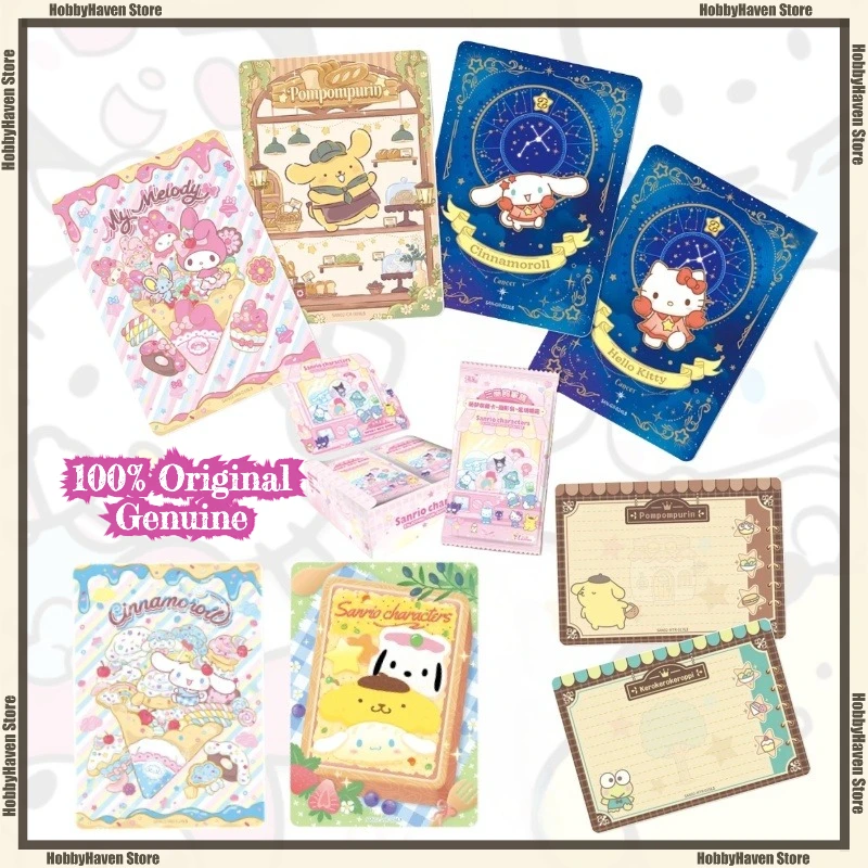 En Stock juego de cartas Sanrio Family 2nd Cute Dream Collection Card Fun Movie Pack Mijing Frosting periférico colección regalo