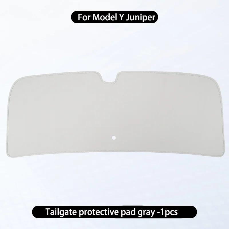 Geeignet für 25-26 Tesla 6-Sitzer Model YL/Model Y Juniper Heckklappenpolster, Kofferraumtür-Wildlederschutzpolster, Innenraumzubehör – Detail 10