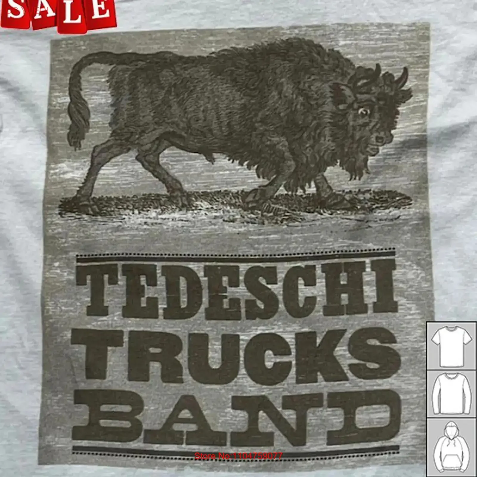 New Popular Tedeschi Trucks Band For Fans S 235XL T Shirt JJ510 vintage Washed graphic Top For Everyday Wear Soft Casual homme
