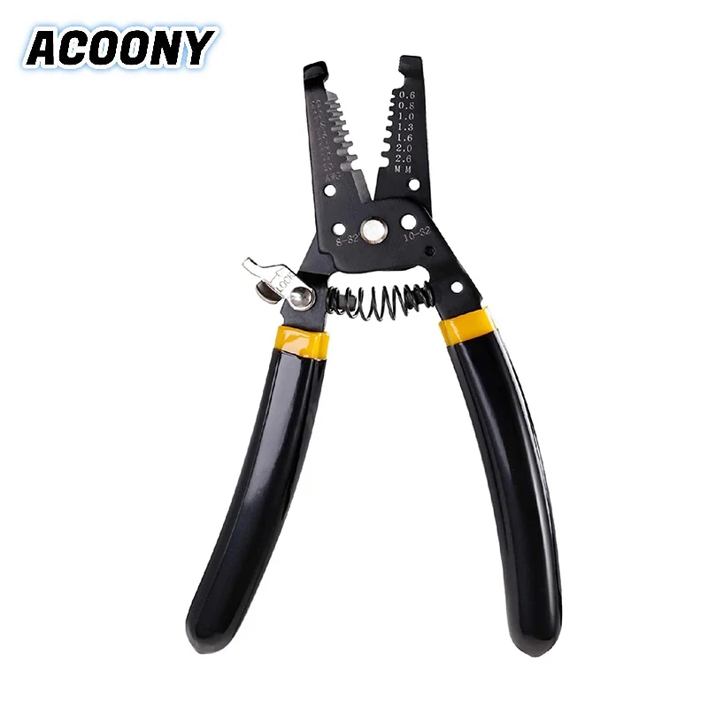 7in Wire Stripper 10-22 AWG Cutter Crimper,Copper Wire Stripping Tool And Multi-Function Hand Tool,Professional Handle Design