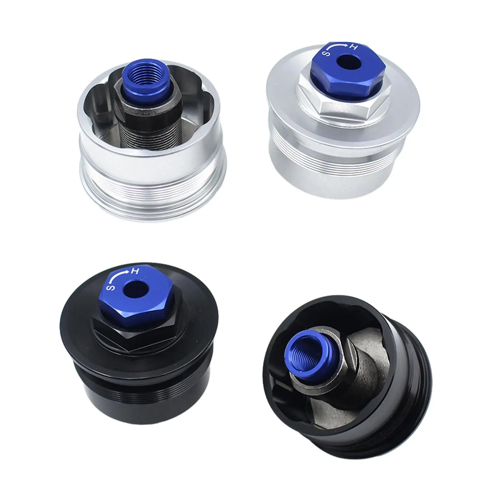 2x Screw Shock Absorber Aluminum Alloy Assembly ,Modification, Stable Performance Accessory Direct Replacement for Gsxr600