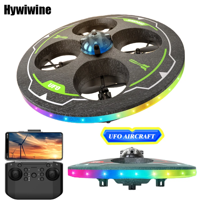 RC Drone with Camera Foam UAV Ufo Intelligent Obstacle Avoidance Aerial Aircraft Mini Helicopter Dron Toys for Kids Christmas