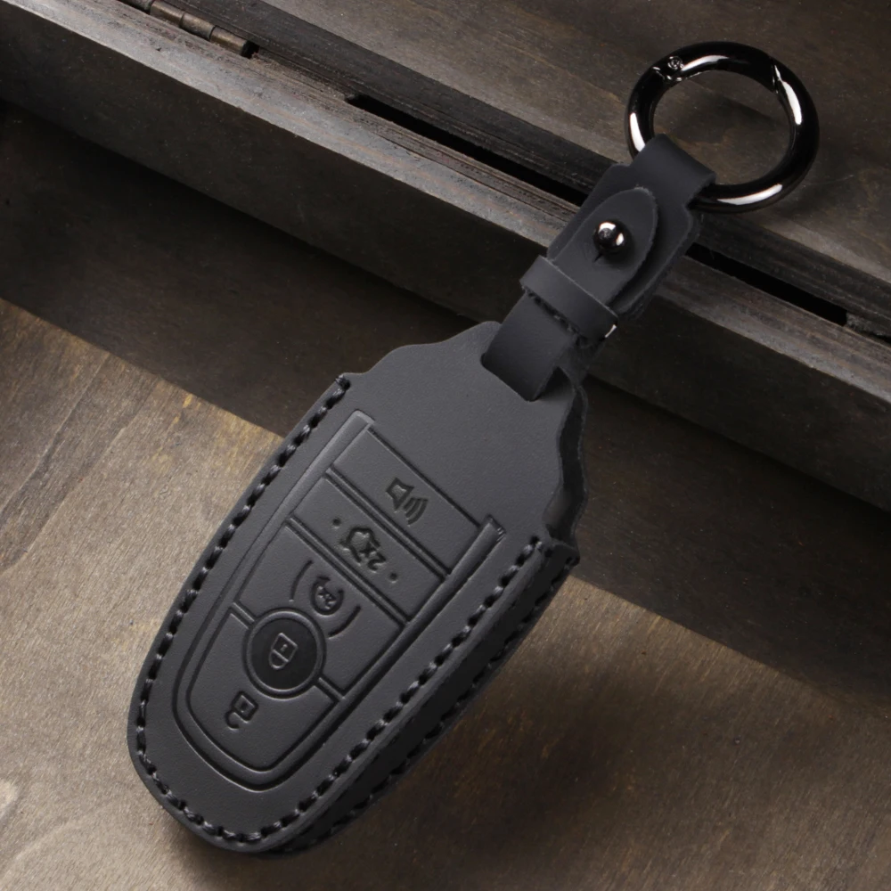 Car Key Cover Case for Ford Maverick Focus Edge Explorer Everest Fusion Mondeo Mustang Raptor Bronco Ranger KA Fiesta