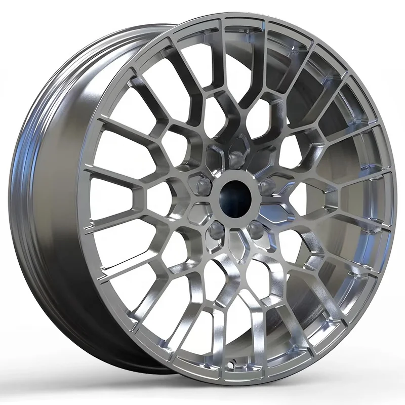 

Brushed Gray Concave Design 21 Inch Forged Wheels Rims 5 120 for tesla Model s