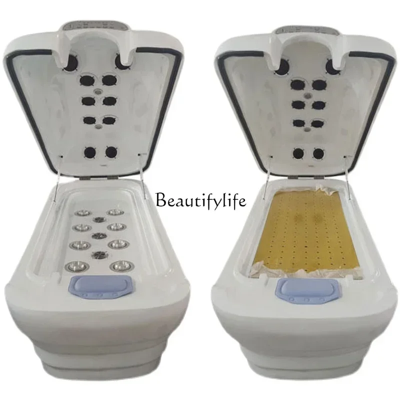 

Smoke-Free Moxibustion Bed Whole Body Moxibustion Beauty Salon Moxibustion Graphene Sweat Steaming Capsule Fumigation