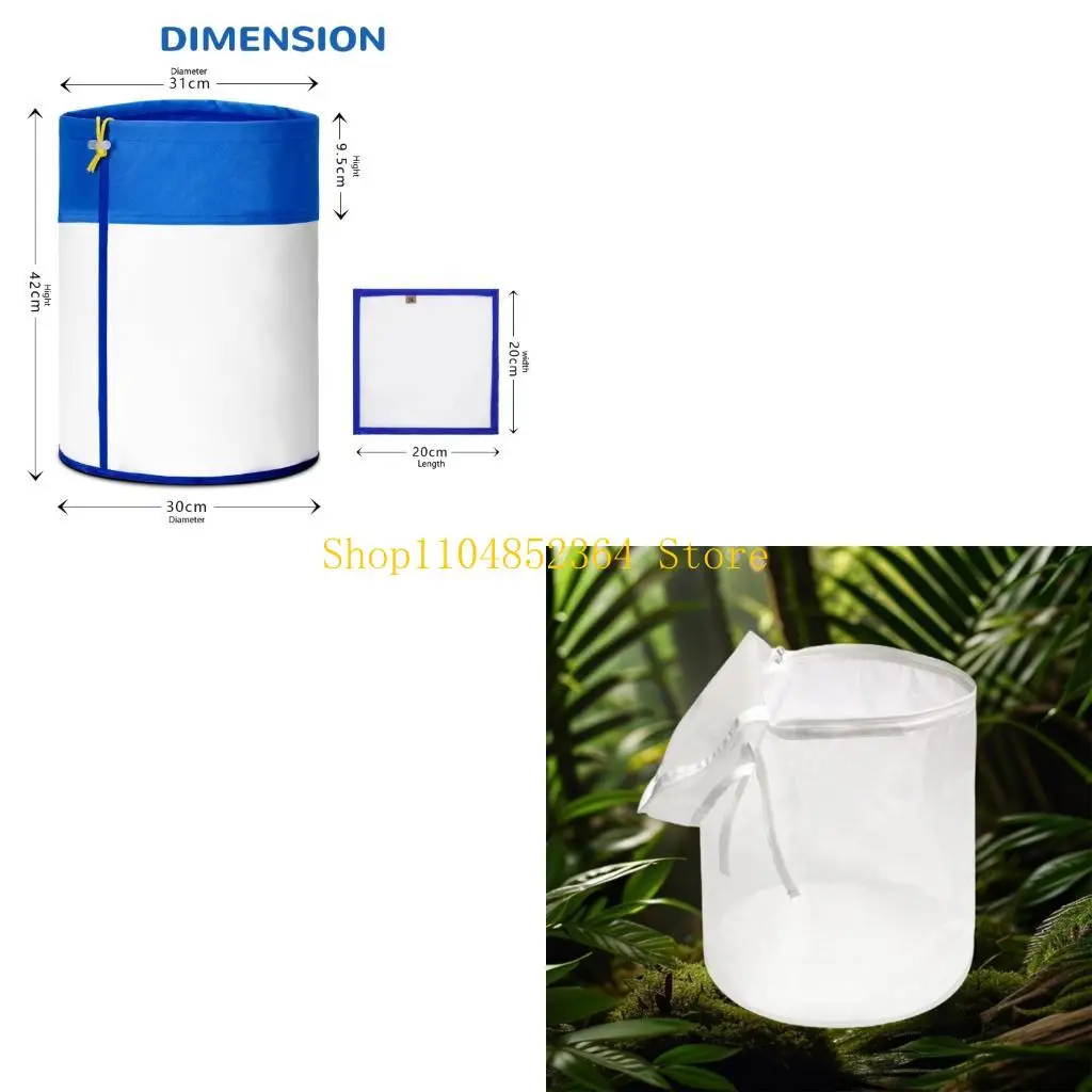 

652F Professional 5 Gallon Reusable Filter Bags Enhances Tear Resistance Accuracy Filtrations Bags Water Filtrations Meshing