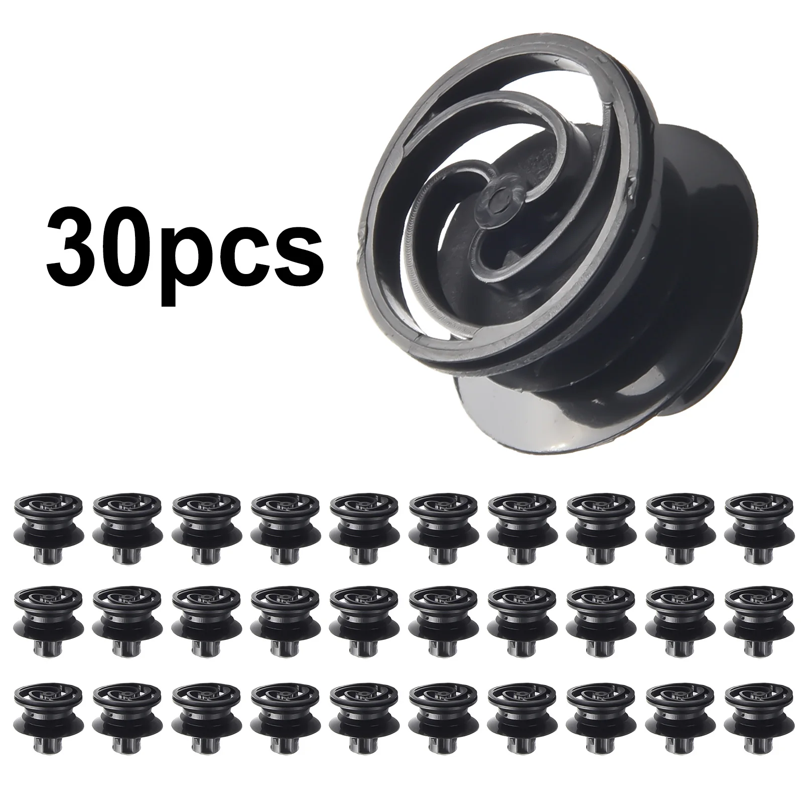 30pcs Door Trim Panel Retainer Clip Fasteners For Golf For Passat B5 3B0868243 Push-Type Interior Rivets Fastener Clip