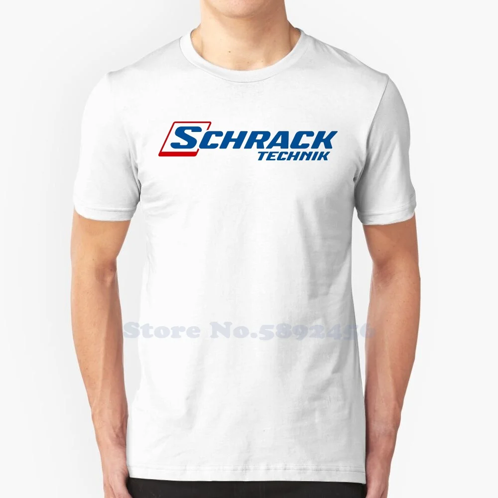 

Schrack Technik GmbH Brand Logo High-quality T Shirts Fashion T-shirt New Graphic Tee