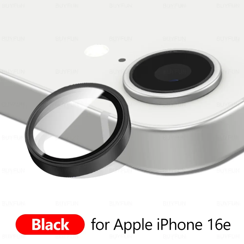 Lens Ring Cover For Apple IPhone 16e Glass And Metal Frame Iphone 16 E E16 IPhone16e