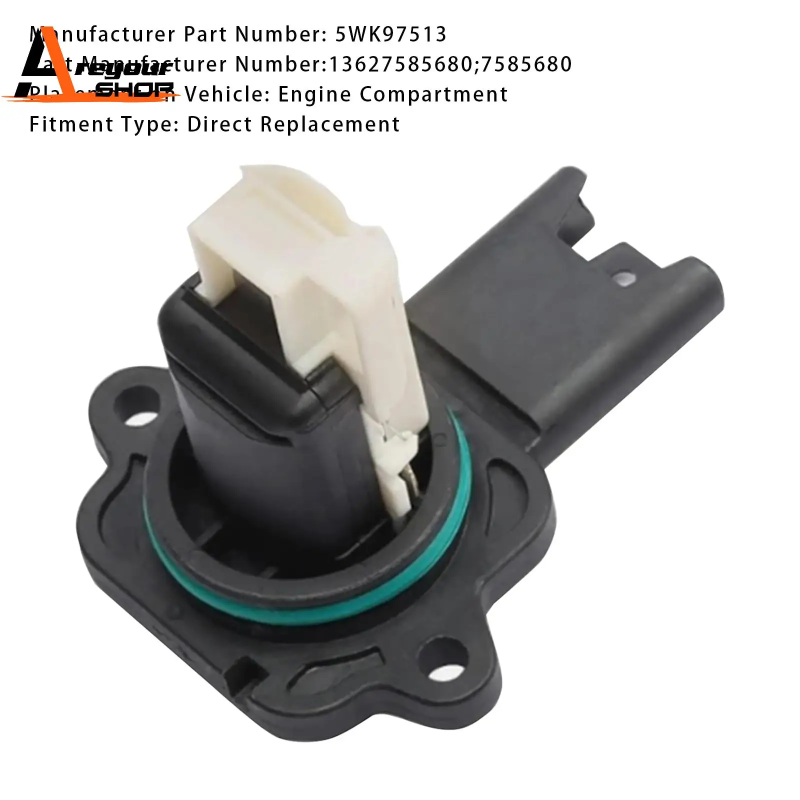 

Mass Air Flow Meter Sensor for BMW 128i 328i X3 X5 Z4 13627585680