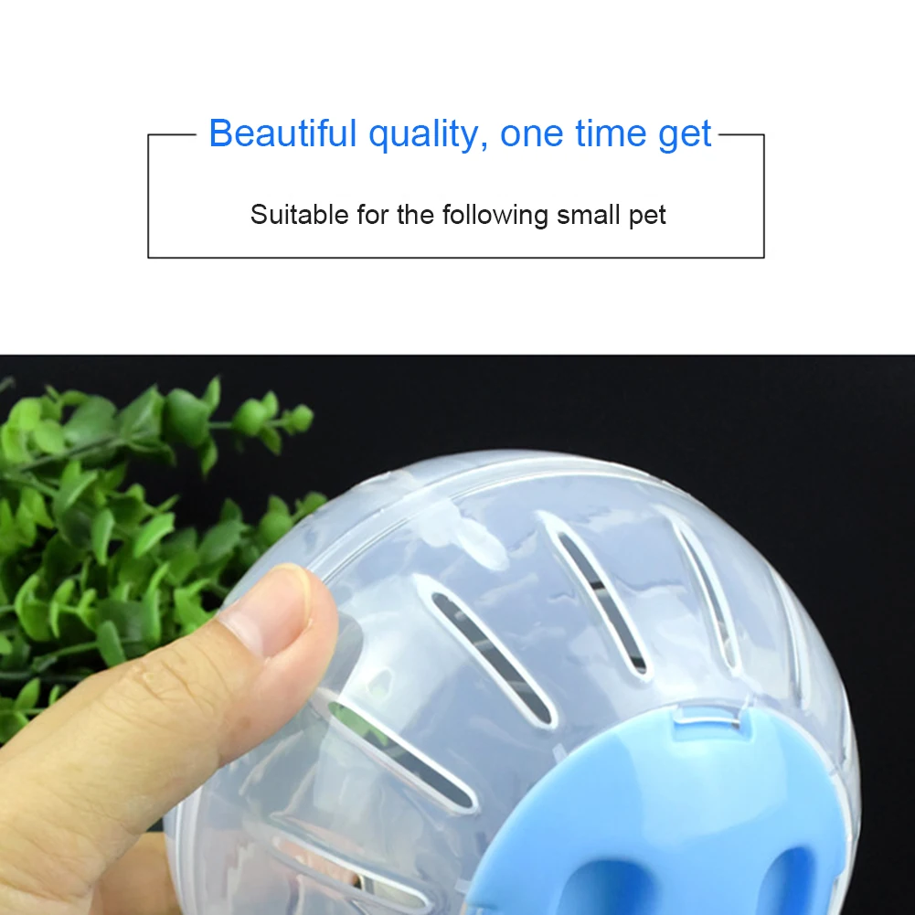 10/12Cm Hamster Sport Ball Grounder Rat Kleine Huisdier Knaagdier Muizen Joggen Hamster Gerbil Oefening Ballen Spelen Speelgoed Accessoire