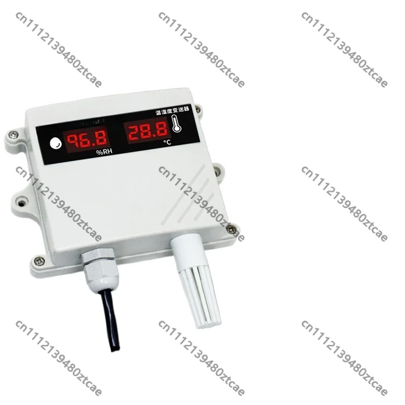 High Precision RS485 Analog Output Temperature Humidity Transmitter Sensor Indoor Greenhouse Pharmacy Machine